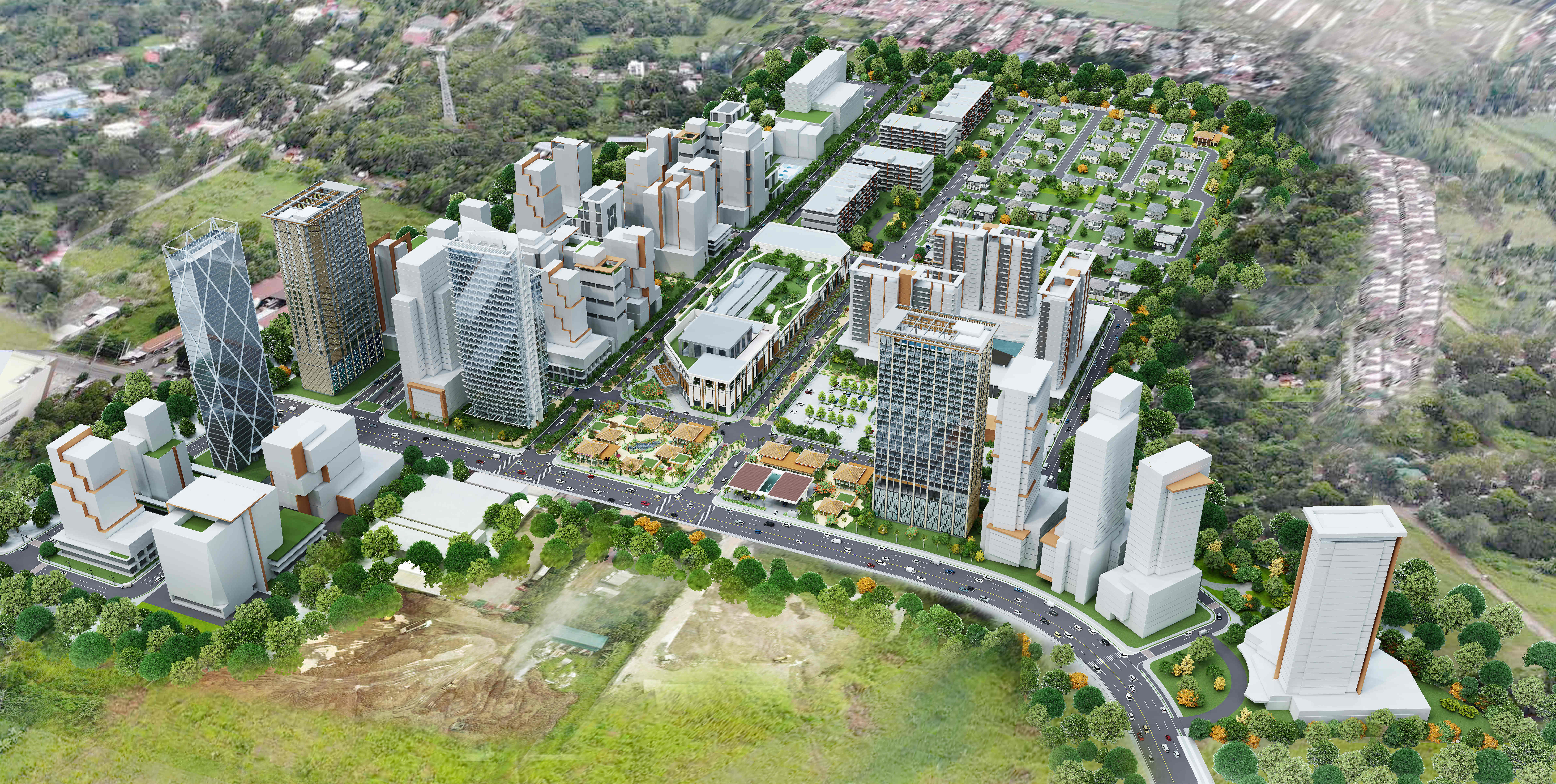 Rockwell center bacolod site development plan